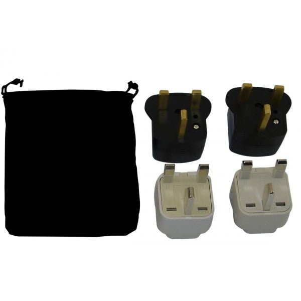Buy Uganda Power Plug Adapters Kit with Travel Carrying Pouch